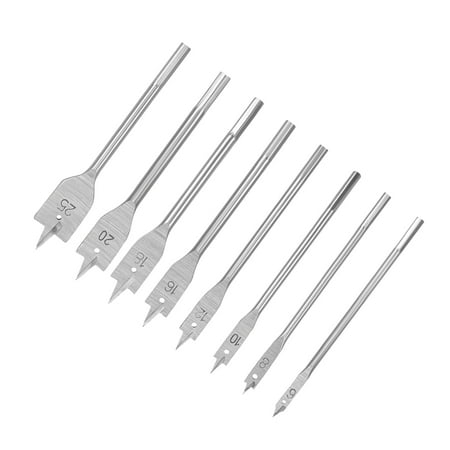 Wood Flat Bits Spade Boring Drill Bit Quick Change Shank Paddle Flat Bits for Woodworking Wood Flat Bits Spade Boring Drill Bit Quick Change Shank Paddle Flat Bits for Woodworking